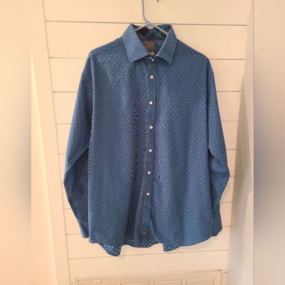 Thomas Dean Long Sleeve Shirt - Picture 1 of 6